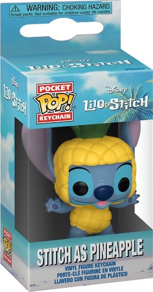 Funko Pop! - Pop Keychain Disney Stitch As Pineapple - 1.5 Inches