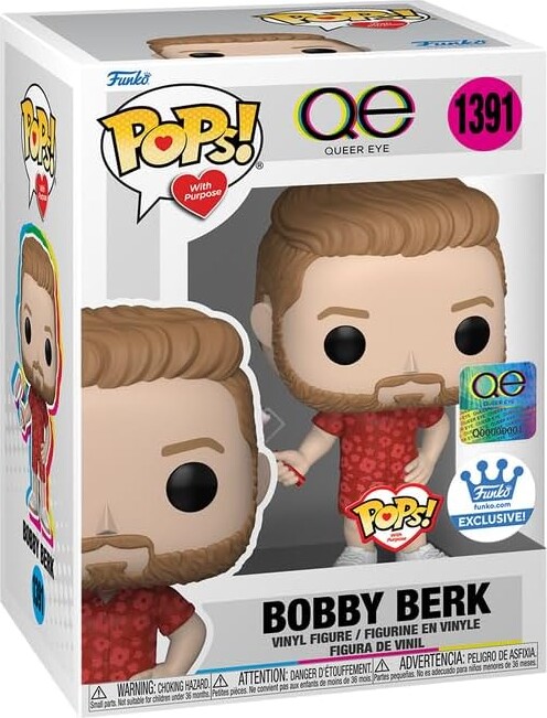 Funko Pop! - Pop! Pops With Purpose: Queer Eye - Bobby Berk (exclusive) - 1391 /71293