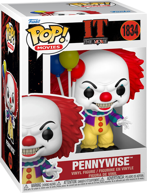 Funko Pop! - 1834 - Pennywise 1990 Figur - It The Movie - Movies