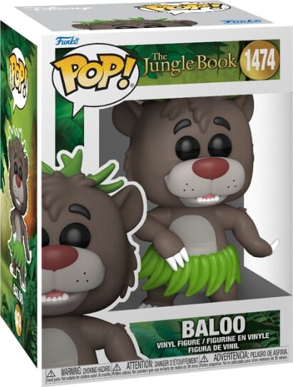 Funko! Pop - Vinyl Junglebogen - Baloo