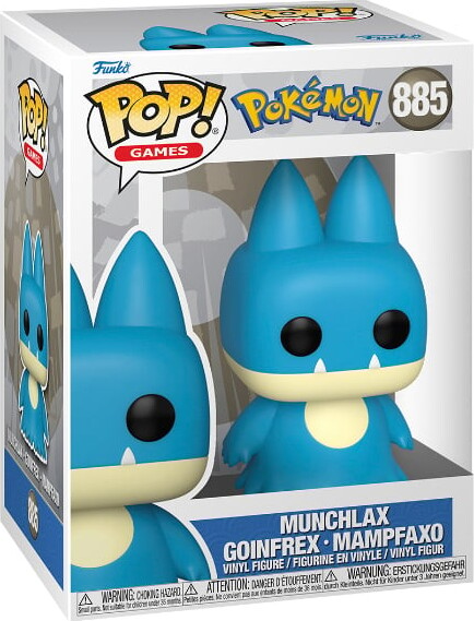 Funko Pop Games - Pokémon - Munchlax Figur - 885