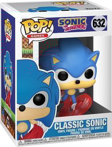 Funko Pop! Games 632 - Classic Sonic - Sonic The Hedgehog