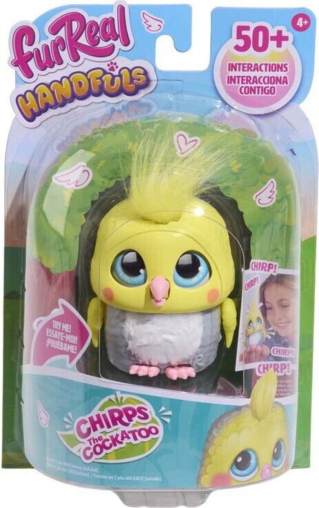 Furreal - Handfuls - Chirps The Cockatoo - Interaktiv Kakadue