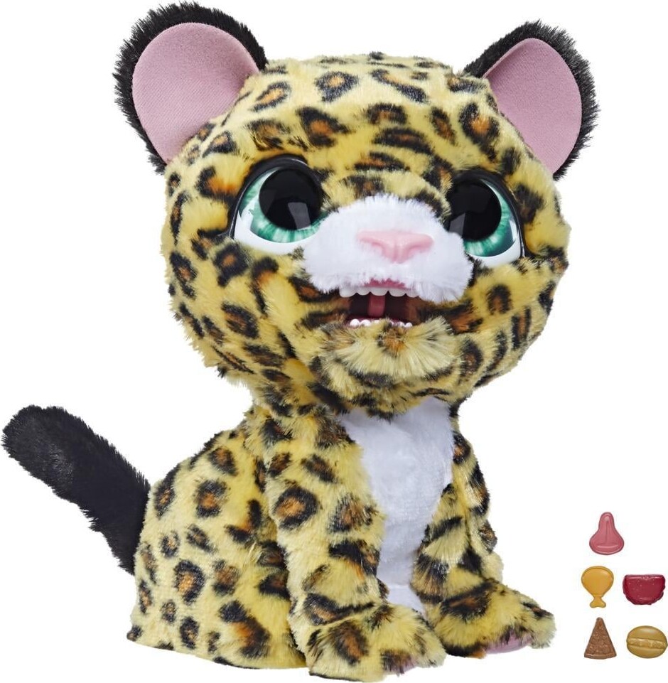 Furreal Lil' Wilds - Lolly The Leopard - Interaktiv Leopard Bamse