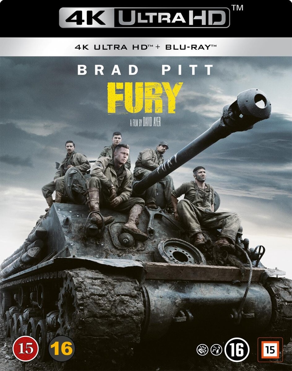 Fury - 4K Blu-Ray