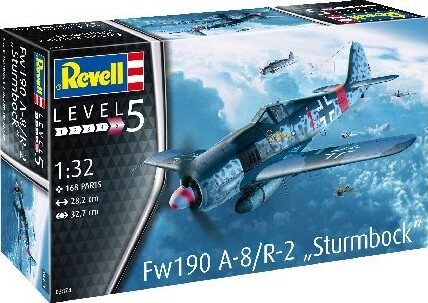 Revell - Fw190 Sturmbock Fly Byggesæt - 1:32 - Level 5 - 03874