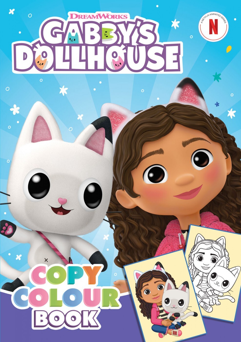 Gabby´s Dollhouse Color Copy Book - Alligator - Bog