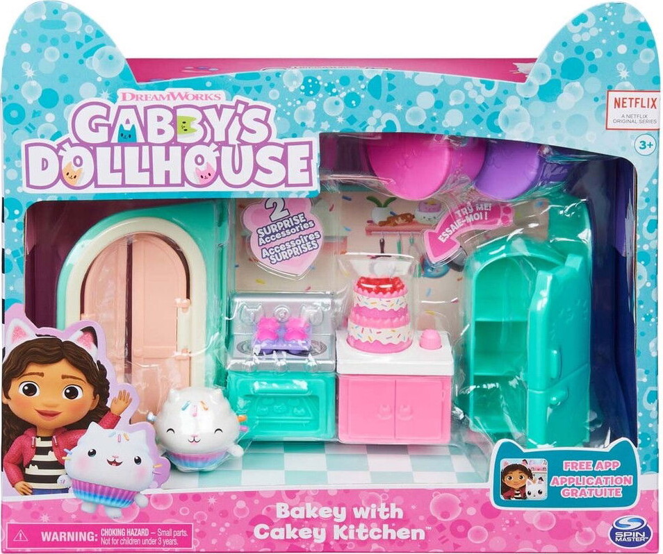 Gabby's Dollhouse - Deluxe Room - Cakey Køkken