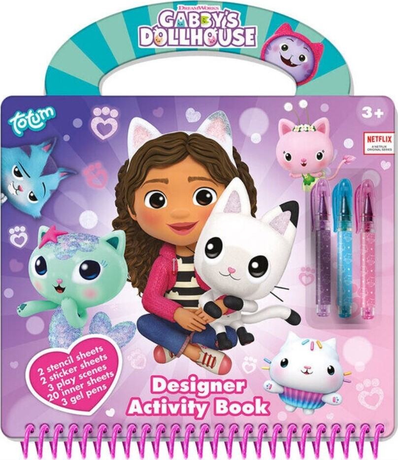 Gabby´s Dollhouse Designer Activity Book - Bog
