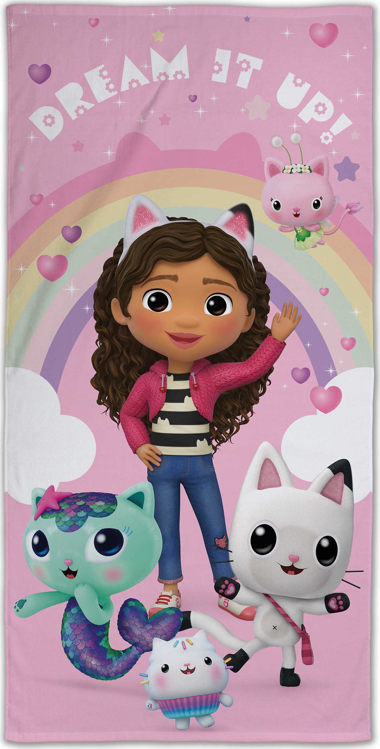 Gabbys Dollhouse Håndklæde Str. 70x140