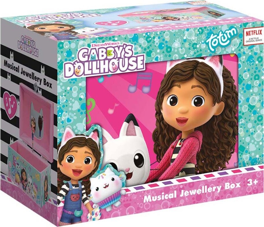 Hobby Mate GABBY´S DOLLHOUSE Musical Jewellery Box