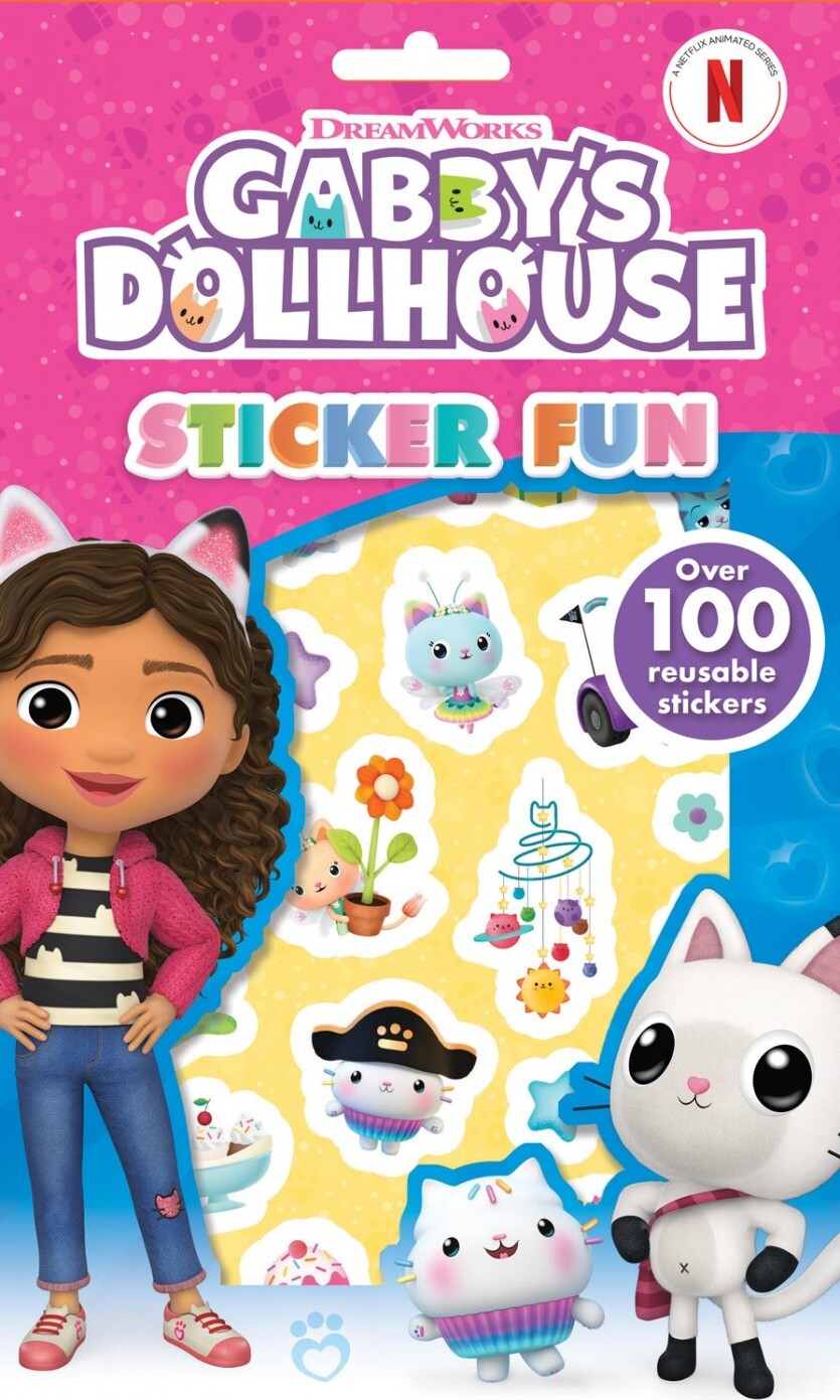 Gabby´s Dollhouse Sticker Fun - Alligator - Bog