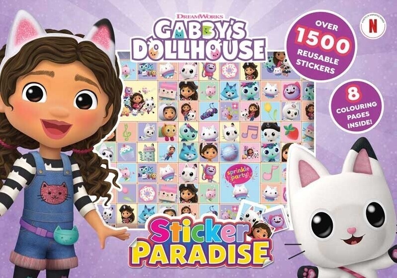 Gabby´s Dollhouse Sticker Paradise Set