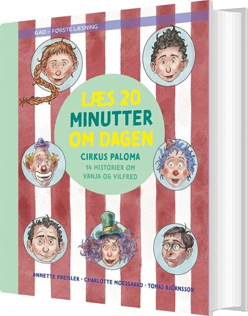 Billede af Læs 20 Minutter Om Dagen: Cirkus Paloma - Annette Dorthe Preisler - Bog hos Gucca.dk