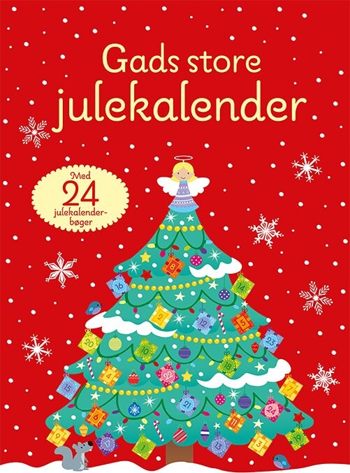 Gads Store Julekalender - Indeholder 24 Små Bøger