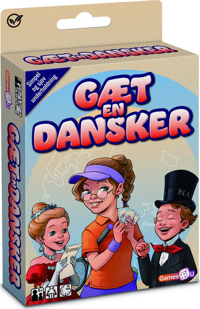 Gæt En Dansker Kortspil
