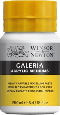 Winsor & Newton - Heavy Carvable Modelling Paste - Modelleringspasta Akryl Medium 250 Ml