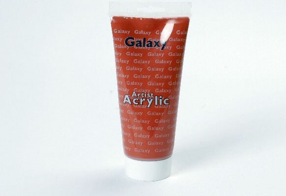 Vandbaseret Akrylmaling - 200 Ml - Burnt Sienna - Galaxy Acrylic