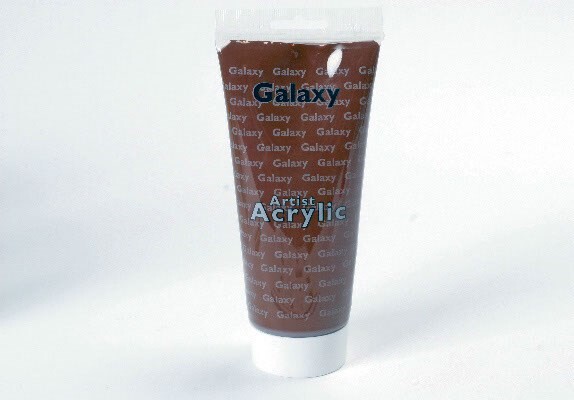 Galaxy - Artist Acrylic - 200 Ml - Burnt Umber - Ac 19