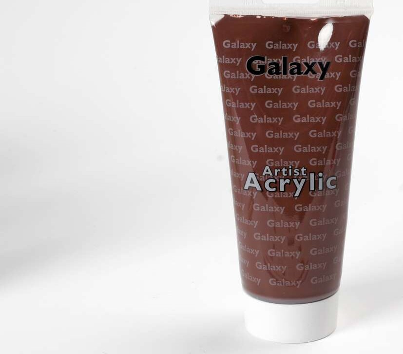 Galaxy - Artist Acrylic - 200 Ml - Burnt Umber - Ac 19