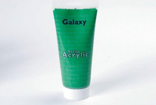 Vandbaseret Akrylmaling - 200 Ml - Cadmium Grøn - Galaxy Acrylic