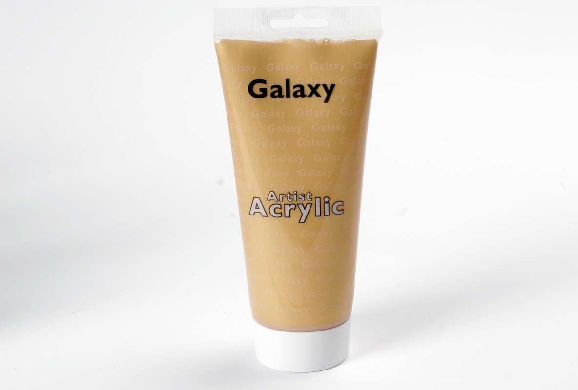 Vandbaseret Akrylmaling - 200 Ml - Guld - Galaxy Acrylic