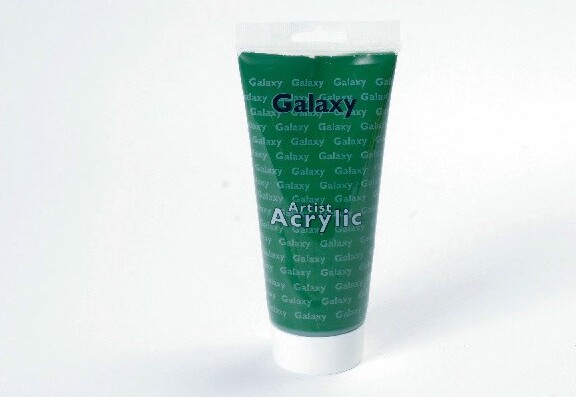 Vandbaseret Akrylmaling - 200 Ml - Hookers Grøn - Galaxy Acrylic