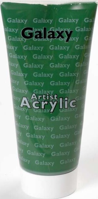Vandbaseret Akrylmaling - 200 Ml - Hookers Grøn - Galaxy Acrylic