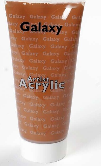 Galaxy - Artist Acrylic - 200 Ml - Raw Sienna - Ac 05