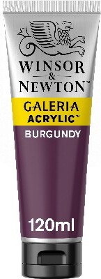 Winsor & Newton - Galeria Akrylmaling - Burgundy 120 Ml