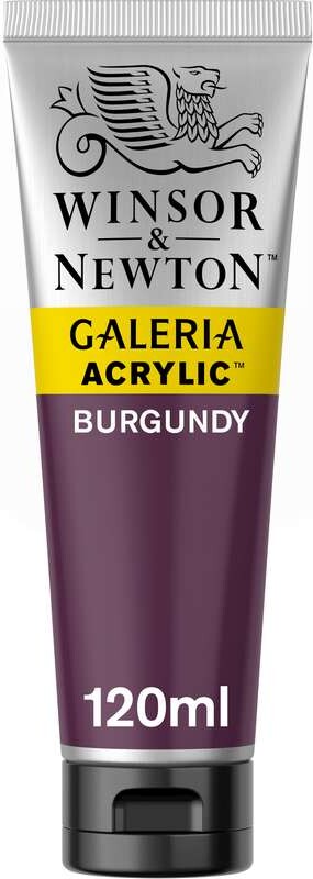 Winsor & Newton - Galeria Akrylmaling - Burgundy 120 Ml