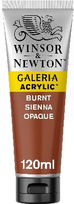 Winsor & Newton Akrylmaling - Galeria - Burnt Sienna 120 Ml