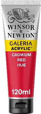 Winsor & Newton Akrylmaling - Galeria - Rød 120 Ml