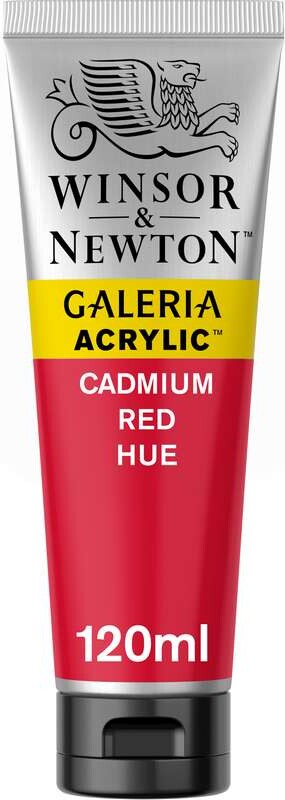 Winsor & Newton Akrylmaling - Galeria - Rød 120 Ml