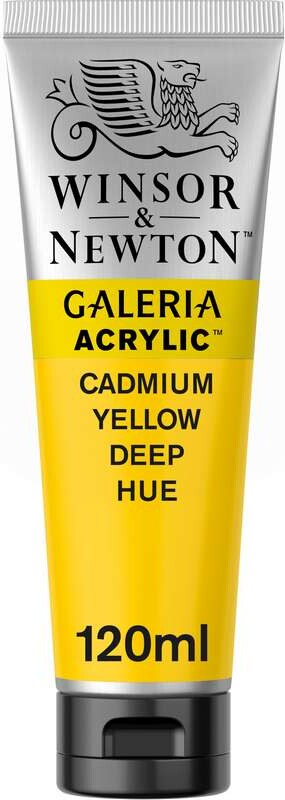 Winsor & Newton Akrylmaling - Galeria - Dyb Gul 120 Ml
