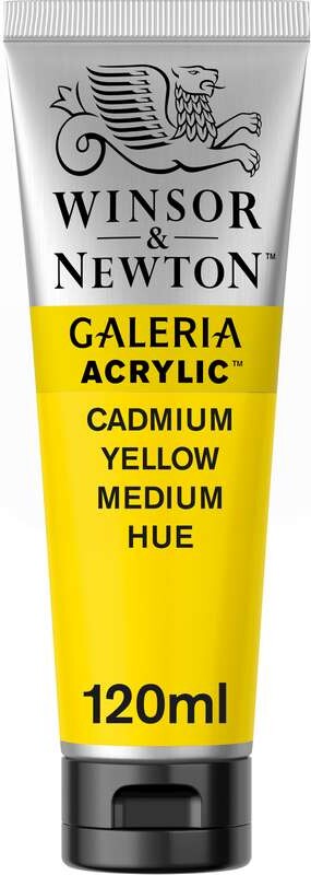 Winsor & Newton Akrylmaling - Galeria - Gul 120 Ml