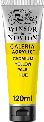 Winsor & Newton Akrylmaling - Galeria - Lys Gul 120 Ml