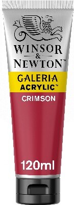 Winsor & Newton Akrylmaling - Galeria - Mørkerød 120 Ml