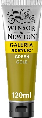 Winsor & Newton - Galeria Akrylmaling - Green Gold 120 Ml