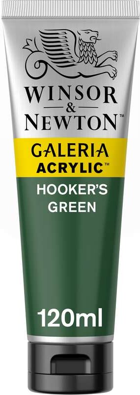 Winsor & Newton Akrylmaling - Galeria - Mørkegrøn 120 Ml
