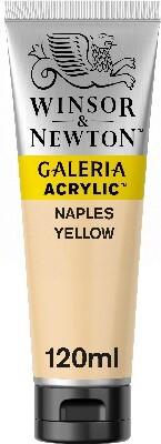 Winsor & Newton - Galeria Akrylmaling - Naples Yellow 120 Ml