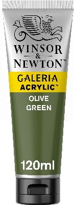 Winsor & Newton - Galeria Akrylmaling - Olive Green 120 Ml