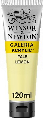 Winsor & Newton - Galeria Akrylmaling - Pale Lemon 120 Ml