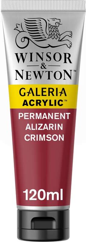 Winsor & Newton - Galeria Akrylmaling - Permanent Alizarin Crimson 120 Ml