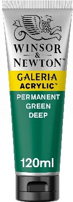 Winsor & Newton - Akrylmaling - Permanent Deep Green 120 Ml