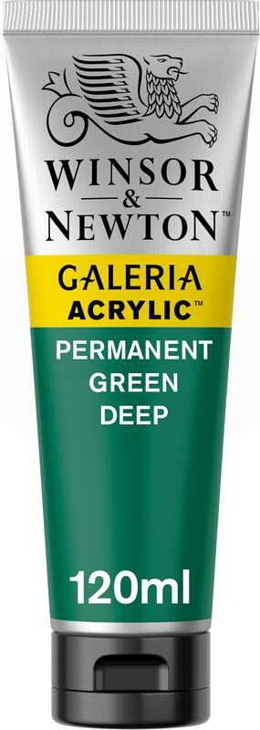 Winsor & Newton - Akrylmaling - Permanent Deep Green 120 Ml