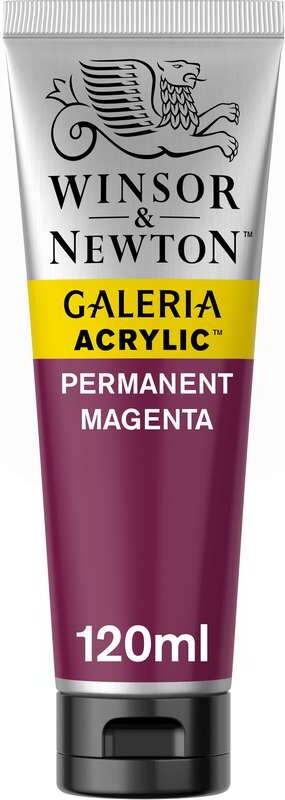 Winsor & Newton - Galeria Akrylmaling - Magenta 120 Ml