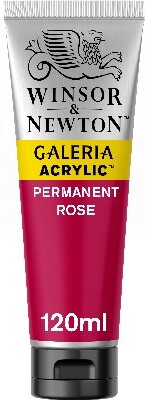 Winsor & Newton - Galeria Akrylmaling - Permanent Rose 120 Ml