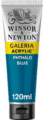 Winsor & Newton Akrylmaling - Galeria - Mørkeblå 120 Ml