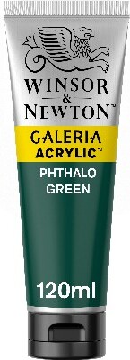 Winsor & Newton - Galeria Akrylmaling - Phthalocyanine Green 120 Ml